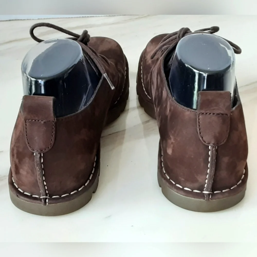 Cole Haan Country Brown Suede Nubuck Leather Lace Up Chukka Oxford Sz 8M